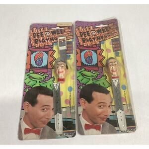 Vintage PeeWee Herman PeeWees Play House Wrist Watch 1988 - Read Description